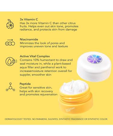 Saturday Skin Yuzu Eye Cream - Vitamin C & Niacinamide for Wrinkles, Puffy Eyes & Dark Circles | Anti-Aging & Moisturizing (15ml) - Buy Online on GoSupps.com