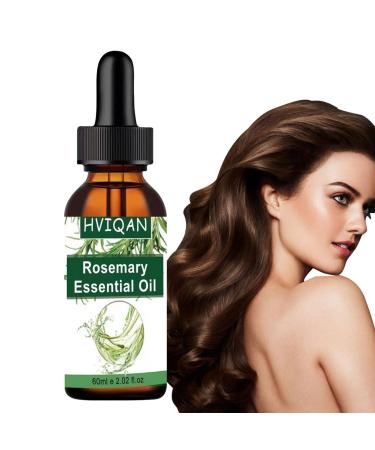 Rosemary oil for hair pure 60 ml organic oil for hair growth |Rosemary essential oils for all hair types split and dry scalp Pfrank