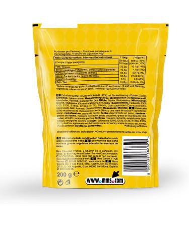  M&M's M&M's PEANUT - Peanut balls coated in milk chocolate - 200g bag (Pack of 9) - Buy Online on GoSupps.com