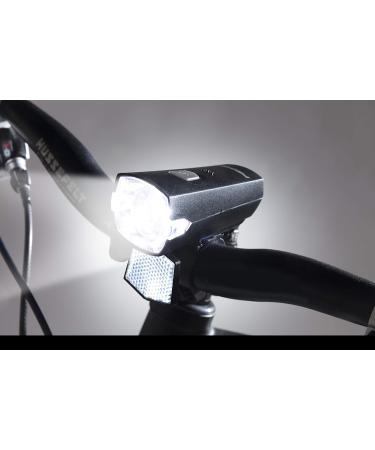 Fischer 7-Piece Bicycle Lighting Set - 12 Lux Front & Rear Lights with Reflector IP44 Splash Protection StVZO Approved - Shop Internationally! - Buy Online on GoSupps.com