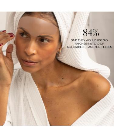 SiO Beauty BrowLift Forehead Anti-Wrinkle Patch - Rapid Overnight Reusable Silicone Patch to Reduce Furrows Expression Lines and Creases - Buy Online on GoSupps.com