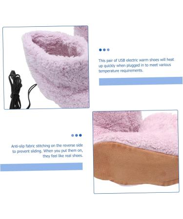 Buy Pretyzoom Electrically Heated Shoes & Warm Slippers - USB Foot Warmers with Massage | Winter Comfort & Luxury - Buy Online on GoSupps.com