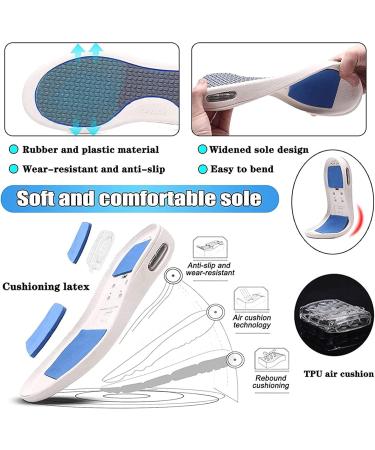 LGZY Diabetic Slipper for Men and Women - Adjustable, Cozy, and Comfortable - Ideal for Arthritis, Edema, and Swollen Feet - Size B 37.5 EU - Buy Online on GoSupps.com