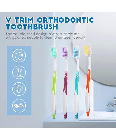 Disposable Individually Wrapped Toothbrush Bulk Pack - 24 Multi Color Toothbrushes for Hotels, Charity, Homeless, Adults & Kids - Buy Online on GoSupps.com