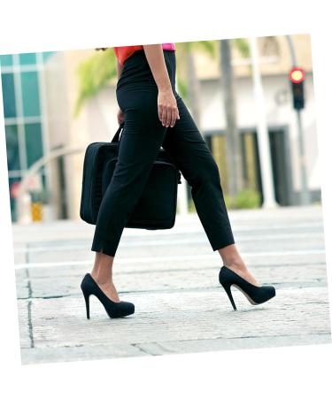 FOMIYES 12 Pairs Clear Heel Stickers for Women - Non-Slip Foot Pads for Stripper & Block Heels | Comfortable & Discreet Heel Wear Solutions - Buy Online on GoSupps.com