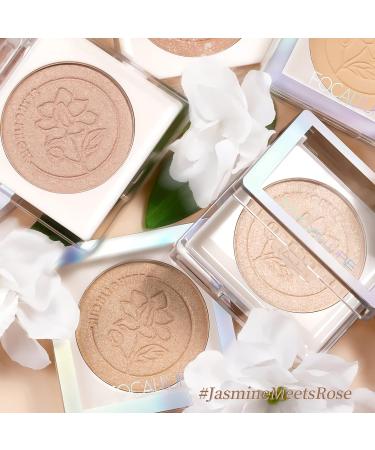 FOCALLURE Highlighter Palette - Shimmer Glitter Contouring & Illuminating Makeup in HG02 Rose - Buy Online on GoSupps.com