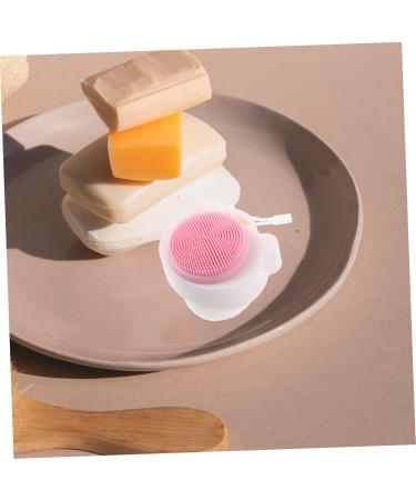 PLAFOPE Soft Bristle Facial Cleansing Brush Cleanse Exfoliator Shower Brush for Body Face Exfoliator Brush Handheld Facial Brush Silicone Face Brush Face Scrubber Brush Deep Cleaning Brush - Buy Online on GoSupps.com