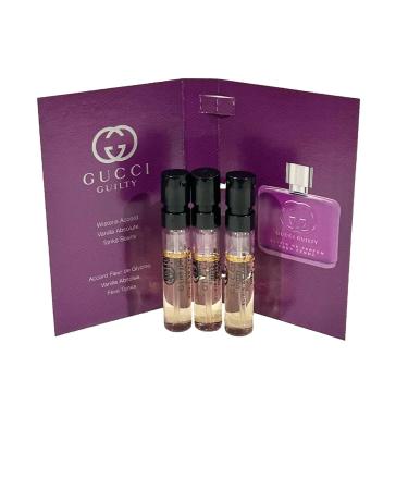 Gucci Guilty Elixir Sample Perfume Women Elixir Parfum Sample Pour Femme Spray 1.5 ml / 0.05 oz - set of 3 - Buy Online on GoSupps.com