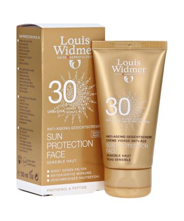 Widmer Sun Protection Face Cream SPF 30 unscented 50 ml
