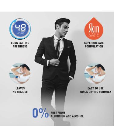 Yardley London Gentleman Antiperspirant Deodorant Roll On - Suave - 50ml - Buy Online on GoSupps.com