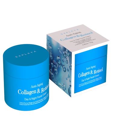 Day & Night Facial Cream Serum - Hydrating Anti-Aging Moisturizer for Face Neck & Chest | Made in South Korea - Buy Online on GoSupps.com