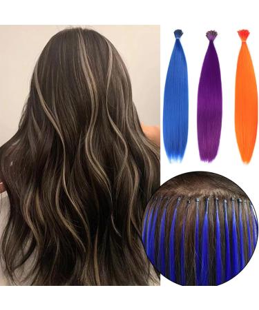 Prinfantasy Pink Synthetic Hair Extensions Straight 16 inch - Hair Accessories for Women & Girls - Buy Online on GoSupps.com