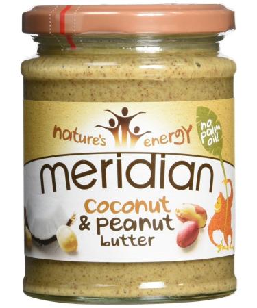 Meridian Meridian Pack of 2 sachets of coconut and peanut butter 280 g