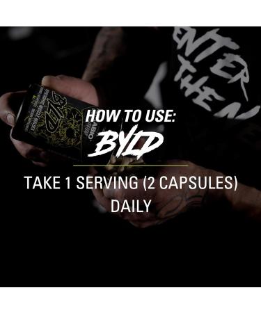 NutraBio Unbound BYLD - Natural Muscle Builder for Men Support Muscle Growth Recovery and Strength - 30 Servings - 60 Capsules - Buy Online on GoSupps.com