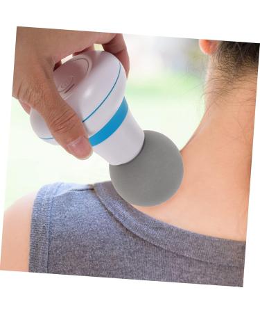 Iwowhero Mini Massage Device | Handheld Muscle Massager for Deep Tissue Relief | Compact Vibrating Body Massager | Perfect for Home Use - 11.5x7.5cm White - Buy Online on GoSupps.com