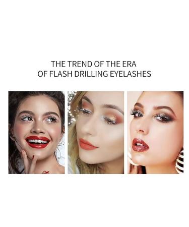 2 Pack Diamond Glitter Colored Mascara for Sparkling Eyes - Perfect for Stage, Party, Wedding, Music Festival | Long-Lasting Makeup - Buy Online on GoSupps.com