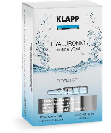 hyaluronic Power Effect Set Ampoule 3x2ml + Day & Night Cream 3ml