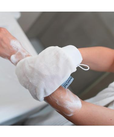 Berber's Treat Kessa Exfoliating Glove - White Ingrown Hair & Tan Remover Mitt - Buy Online on GoSupps.com
