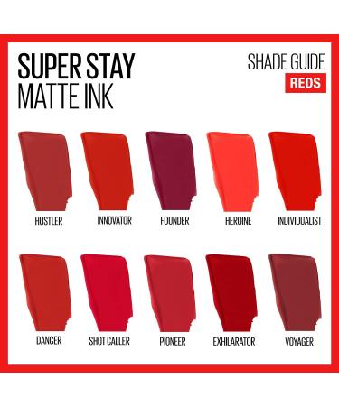 MAYBELLINE - Superstay Matte Ink Un-Nude Liquid Lipstick Voyager - 0.17 floz/5ml Voyager 5 ml (Pack of 1) - Buy Online on GoSupps.com