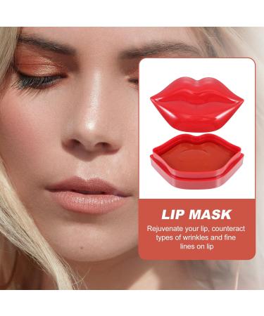 Veemoon Masque L vres Hydratant Lot De 20 Masques Taille Portable Soin R parateur Nuit Protection Douce Pour L vres S ches Usage Sommeil Bo te Rouge - Buy Online on GoSupps.com