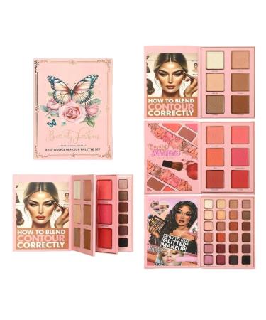 Palette de maquillage 36 couleurs en forme de livre magn tique | Palette de maquillage 3 couches | Beaut mode banlieue pour femmes filles voyage f te