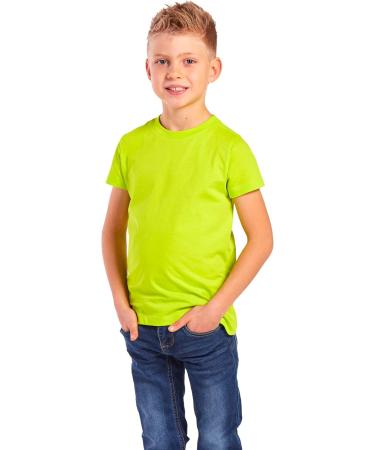 Erima Unisex Kids Nico T-Shirt 110 - Lime Punch | International Shipping Available - Buy Online on GoSupps.com
