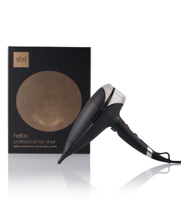 ghd helios hair dryer professional hair dryer with brushless motor and ion technology Black