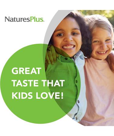 Nature's Plus Source of Life Animal Parade Vitamin C Chewable for Kids - 90 Tablets, Natural Orange Flavor - Buy Online on GoSupps.com