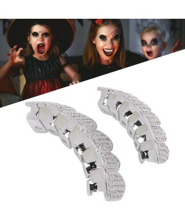 Shop Cold Plated Copper Grillz - Bling Teeth Decoration for Halloween & Hip Hop - International Shipping Available - Buy Online on GoSupps.com