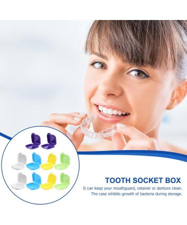 SUPVOX 10pcs Interdental Storage Boxes - Transparent Dental Racks for Travel & Orthopedic Care | International Shipping - Buy Online on GoSupps.com