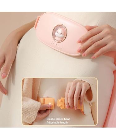 Buy Heated Uterine Belt - 4 Levels of Heating Compress for Menstrual Pain Relief (Pink) | International Shipping Available - Buy Online on GoSupps.com