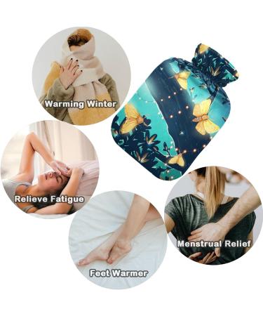 Buy Naanle Bright Night Butterflies Hot Water Bottle 2L - Pain Relief & Therapy with Cover and Handle - International Shipping Available - Buy Online on GoSupps.com