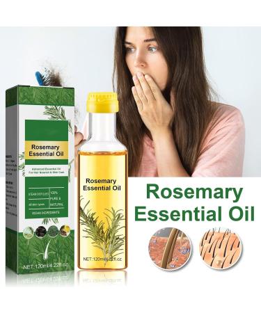  JPSDOWS Pure Rosemary Oil - Hair Oil for Smooth Hair 4.22 fl oz. Oz Advanced Organic Nourishing Rosemary Essential Oil for Thinning Hair and Scalp Jpsdows - Buy Online on GoSupps.com