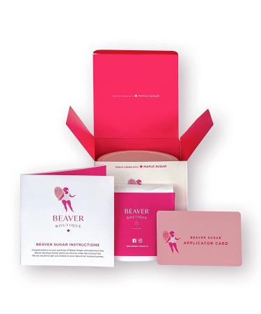 Beaver Sugar Wax Kit - Organic Home Hair Removal & Waxing Kit - Painless Canadian Maple Sugar - Up to 3 Months of Smooth Skin - Buy Online on GoSupps.com