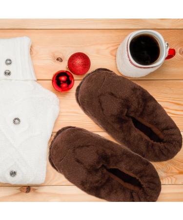 Ciieeo USB Electric Heating Slippers - Comfortable Plush Foot Warmers for Winter - Free Size Heated Shoes - Buy Online on GoSupps.com