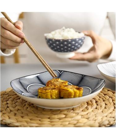 Dinner Plates Home Creative Ceramic Tableware Fruit Deep Square Plate Western Steak Breakfast Plate Personality Plates Kitchenware Plates - Buy Online on GoSupps.com