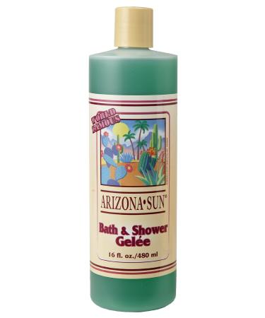 Arizona Sun Bath and Shower Gelee - 16 oz - Natural Aloe Vera and Other Plants and Cacti from The Desert Provide Moisturizing Bath Gel Alternative to Bath Soap