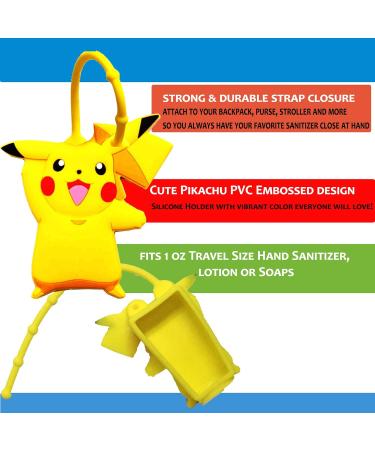 Yellow Silicone Holder Cover for 1 Oz Travel Size Bottles - Durable Hand Sanitizer Case - Ideal for International Shipping - Buy Online on GoSupps.com