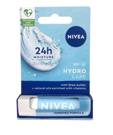 Labello Hydro Care SPF15 4.8 g Burrocacao labbra idratante Balsamo labbra con aloe vera burro di karit e oli naturali nutrienti Burrocacao protezione solare SPF15