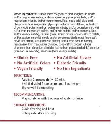 Eniva Health Cell Ready Ionic Multi Minerals Concentrate | Rapid Absorption, Supports Nutritional Balance | 32 Oz Liquid Minerals with Magnesium, Zinc, Chromium, Selenium & More - Buy Online on GoSupps.com