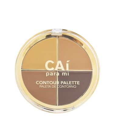 Cai para mi cream contour palette four pigmented shades Brightens Complexion and Enhances Natural Features Cruelty Free Shade Light