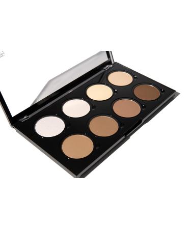 NYX Professional Makeup Highlight & Contour Pro Palette | Vegan Translucent Powder Set Bundle - Matte Finish Oil-Absorbing International Shipping Available - Buy Online on GoSupps.com