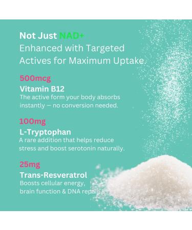 NAD+ Gummies 800mg Niacinamide | Flush-Free B3 B12 Quercetin L-Tryptophan & Resveratrol | Sugar-Free Vegan NAD Supplement for Energy Focus Aging & Cellular Repair. 90 Gummies - Buy Online on GoSupps.com