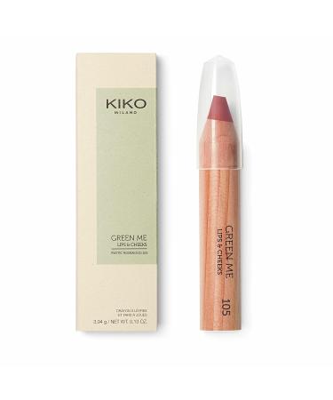 KIKO Milano Green Me Lips & Cheeks 105 | Eco-Friendly Lipstick & Blush | International Shipping Available - Buy Online on GoSupps.com