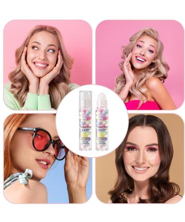 Lip Oil Roller Ball Rolling Ball Lip Oil Moisturizing nonsticky lip oil Transparent Colorless Moisturizing Plumper Lip Lotion Rolling Ball Lip Oil for Women - Buy Online on GoSupps.com