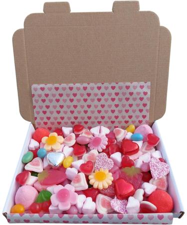Mothers Day Pick N Mix Sweets Gift Box Hamper Retro Sweet Present - Love Heart Sweets Wedding 425 Gram - Buy Online on GoSupps.com