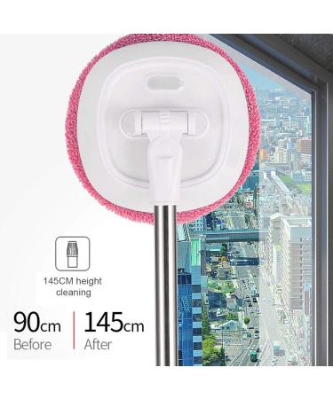 Electric Multi-Purpose Electric Mop USB Charging Mopping Mop for Floor Window Door(Rose red) - Buy Online on GoSupps.com