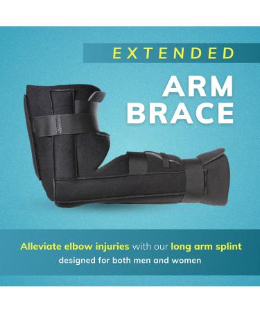 BraceAbility Elbow Immobilizer Brace Removable Long Arm - Large/X-Large - Buy Online on GoSupps.com