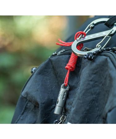 Ibasingo Titan Signal Pipe with Lanyard Loud Hiking Trainer Safety Whistle & Keychain for Outdoor Camping First Aid | TI9016O - Buy Online on GoSupps.com