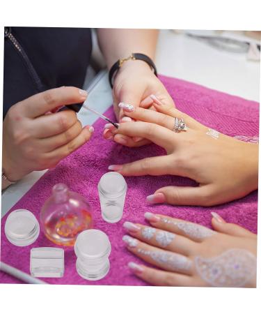 Housoutil 4 Sets Nail Stamp Clear Nail Art Seal Nail Scraper Spachella Silicone Nail Art Tools Silicone Nail Art Scraper Silicone Scraper Jelly Silica Gel Spatula Manicure - Buy Online on GoSupps.com